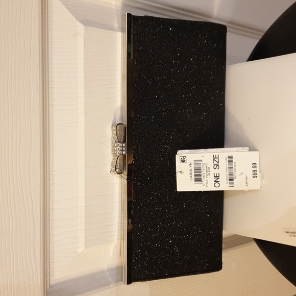 INC Carolyn Glitter Clutch - Picture 2 of 5